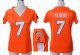 nike women nfl denver broncos #7 john elway orange jerseys [draf