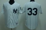 youth Baseball Jerseys new york yankees #33 swisher white(2009 l