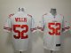 nike nfl san francisco 49ers #52 patrick willis white jerseys [g