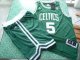 nba boston celtics #5 garnett green suit cheap jerseys [new fabr