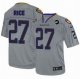 nike nfl baltimore ravens #27 ray rice grey [Elite Lights Out Ar