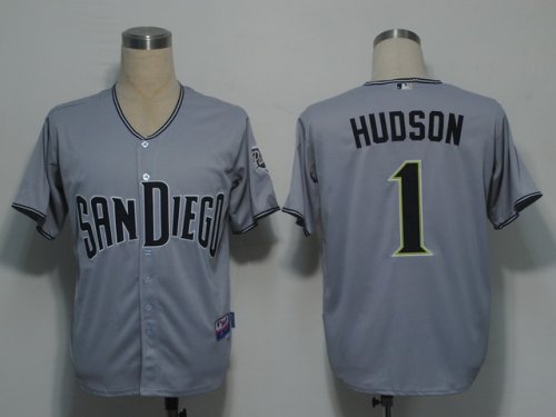 Baseball Jerseys san diego padres #1 hudson grey(cool base)