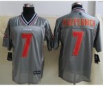 nike nfl san francisco 49ers #7 colin kaepernick grey [Elite vap