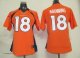 nike women nfl denver broncos #18 manning orange cheap jerseys(g