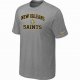 New Orleans Saints T-shirts light grey