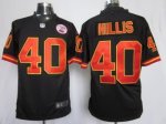 nike nfl jerseys kansas city chiefs #40 hillis black jerseys [ga