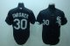 Baseball Jerseys chicago white sox #30 swisher black