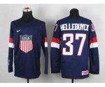 2014 world championship nhl jerseys USA #37 hellebuyck blue