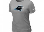 Women Carolina Panthers L.Grey T-Shirts