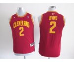 youth nba cleveland cavaliers #2 irving red [revolution 30 swing
