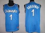 Basketball Jerseys orlando magic #1 hardaway blue strip(fans edi