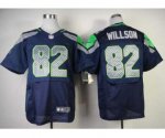 nike nfl seattle seahawks #82 willson elite blue jerseys