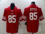 New Football San Francisco 49ers #85 George Kittle Red Jersey