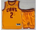nba cleveland cavaliers #2 kyrie irving yellow [revolution 30 sw