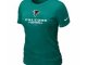 Women BAtlanta Falcons light green T-Shirt