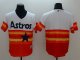 mlb houston astros blank white orange majestic flexbase authentic collection cooperstown jerseys