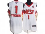 Basketball Jerseys 2009 all star #1 stoudemire white