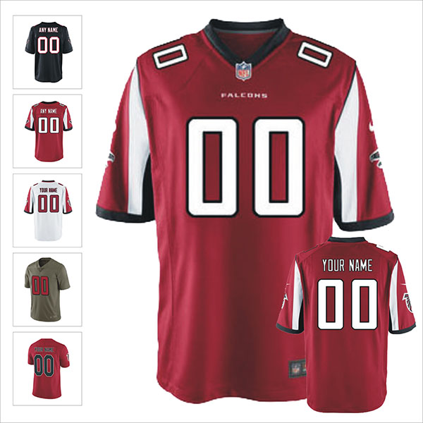 Custom Atlanta Falcons Tame Any Player Name and Number Cheap Jerseys