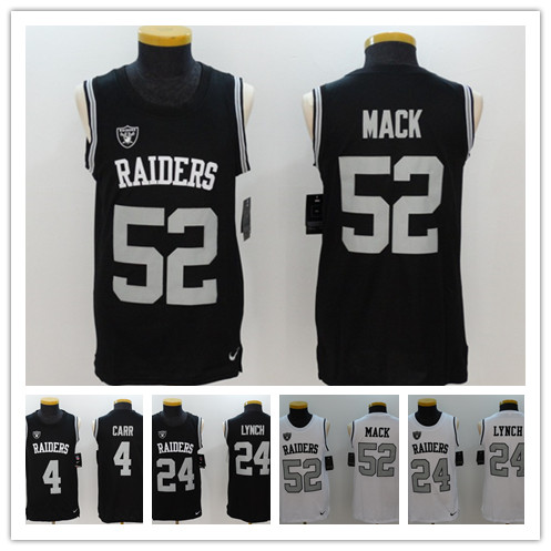 Football Oakland Raiders Hot Players Limited Black Player Name and Number Tank Top Jersey