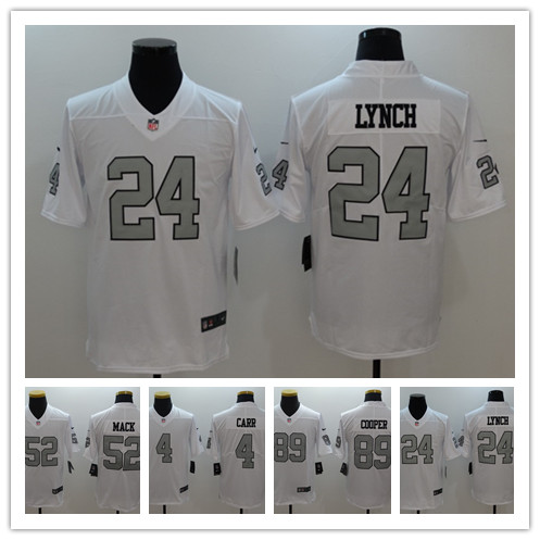Football Oakland Raiders Hot Players White Rush Vapor Untouchable Limited Jersey