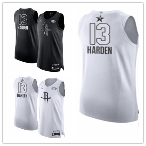Basketball Houston Rockets #13 James Harden Authentic 2018 All-Star Game Jersey